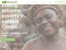 Tablet Screenshot of mavuno.org
